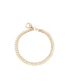 Apc Double-chain Bracelet In Yellow