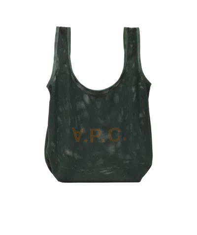 Apc Double Handle Tote Bag In Black