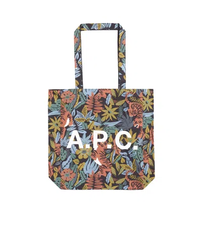 Apc Double-sided Handbag In Multicolor