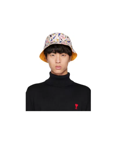 Apc Double-sided Mark Fisherman's Hat In Black