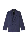 A.p.c. A. P.c. Hazel Jacket 34 Navy Blue In Blue