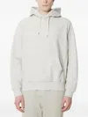 Apc Drawstring-pocket Hoodie In Gray