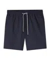 Apc Drawstring Swimming Trunks In Navy Blue