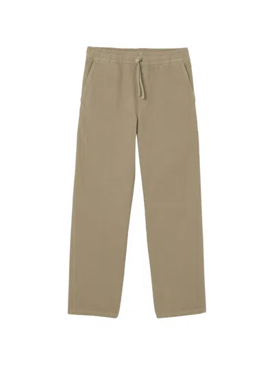 A.p.c. Drawstring Trousers In White