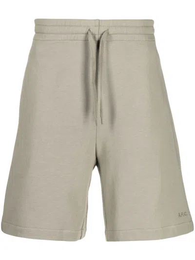 Apc Colorado Shorts In Light Khaki