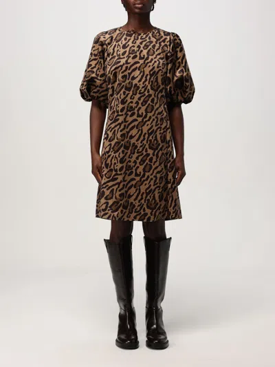 Apc Dress A.p.c. Woman Color Multicolor In 印花/多色