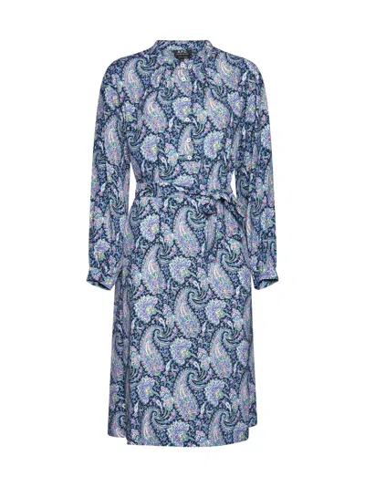 Apc Dress In Blue