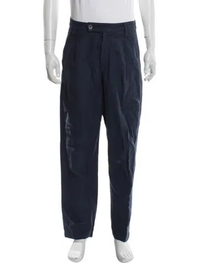 Pre-owned A.p.c. Dress Pants In Blue