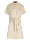Apc Drew Courte Mini Shirt Dress