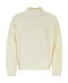 Apc A.p.c. Straight Hem Drop Shoulder Jumper In White