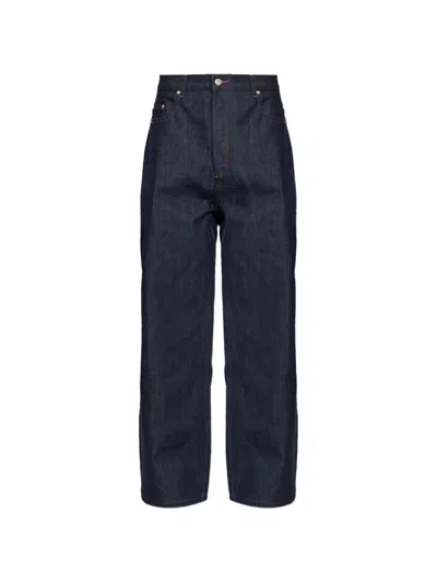 A.p.c. Dude Jeans In Blue