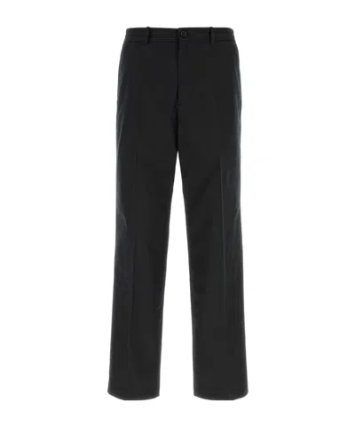 A.p.c. Straight-leg Casual Trousers In Black