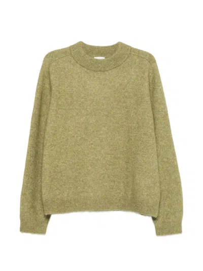 A.p.c. Loone Sizee-fit Light Khaki Sweater Xs Jab In Multi