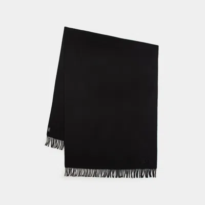 APC ALIX SCARF - A.P.C. - WOOL - BLACK