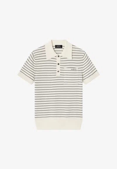 A.p.c. Ecru / Khaki In White