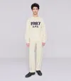 Apc Crew-neck Long-sleeve Sweater In Neutral