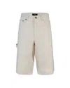 Apc Ecru Westland Bermuda Shorts In Neutral