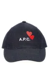 Apc A.p.c. Valentine's Day Capsule 'eden' Baseball Cap In Indigo