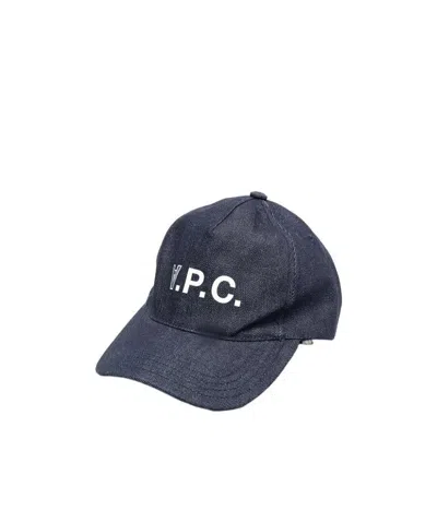 Apc Eden Denim Baseball Cap In Black