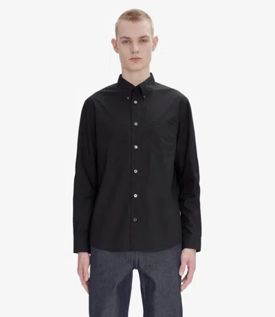 Apc Edouard Brodée Shirt Xl Black