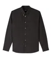 Apc Edouard Brodée Shirt In Lzz - Black