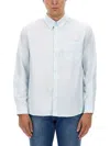 Apc A.p.c. Edouard Shirt In Blue