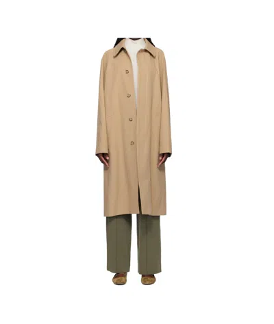 APC CONCEALED-FASTENING TRENCH COAT