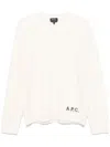 Apc A.p.c. Sweaters In White