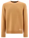 Apc Edward Logo-intarsia Wool Jumper