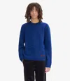 Apc Edward Sweater In Iah - Dark Blue