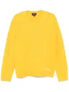 Apc Edward Sweater In Yellow