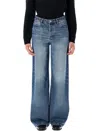 Apc A.p.c. Classic High-waisted Jeans For Women In Blue