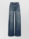 Apc 'elisabeth' Distressed Faded Jeans
