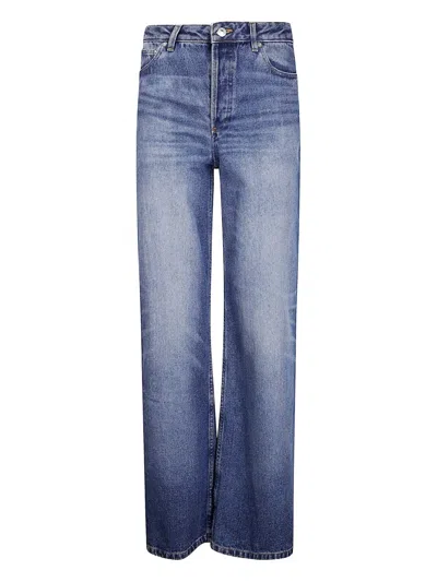 Apc Elisabeth Jeans In Blue