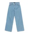 Apc Elisabeth Jeans Trousers Belt Loops In Blue