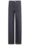 Apc A.p.c. Elisabeth Jeans In Blue