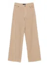 Apc Elisabeth Jeans In Brown