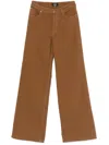 Apc Elisabeth Wide-leg Jeans A.p.c. In Cag