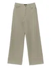 Apc Elisabeth Jeans In Green