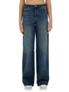 Apc Elisabeth Straight Jeans In Navy