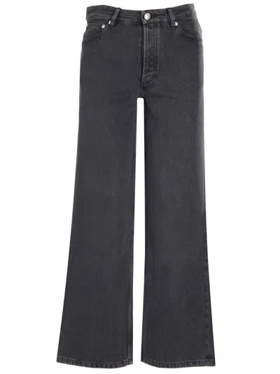 Apc A.p.c. Elisabeth Denim Jeans In Black