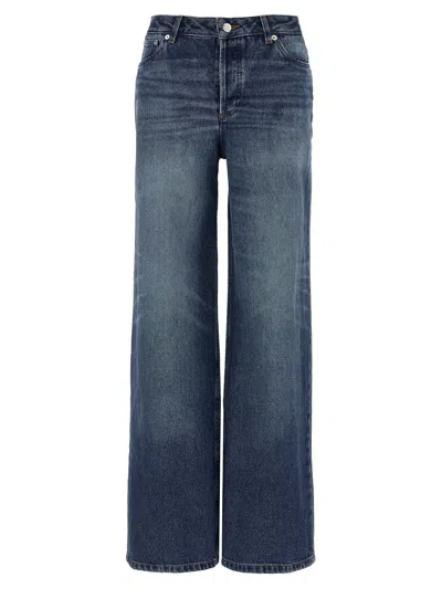 A.p.c. Denim Elisabeth Jeans In Orange