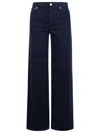Apc Elisabeth Jeans In Blue