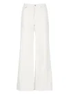 Apc Clinteau High-rise Wide-leg Jeans In White