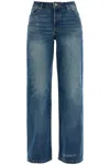 Apc Elisabeth Straight Jeans In Blue