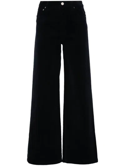 Apc Elisabeth Trousers In Iak Dk Navy