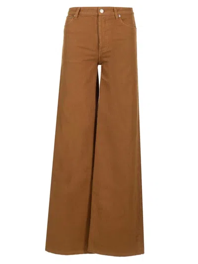 APC ELISABETH TROUSERS BROWN
