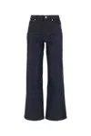 Apc Elisabeth Wide-leg Jeans In Blue