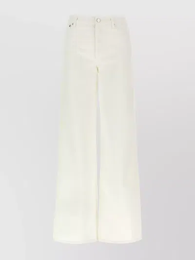 APC 'ELISABETH' WIDE LEG JEANS
