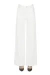 Apc Elisabeth Wide Leg Jeans In White